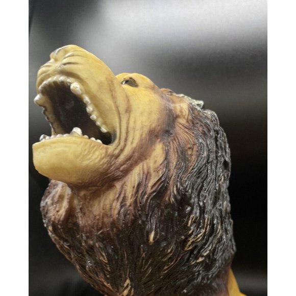 2004 Toy Lion Figure Toy Major Trading Co 17” Long Polyester Fiber Filling - Picture 9 of 16